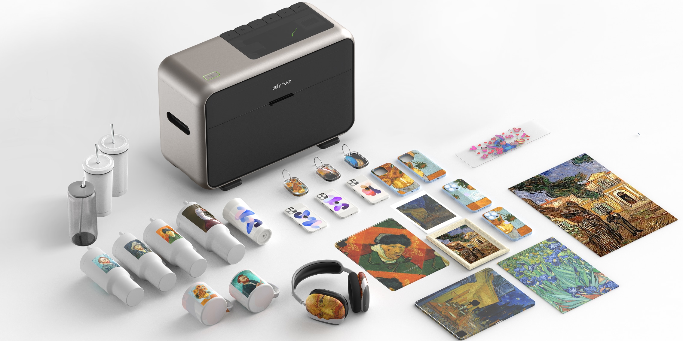 The EufyMake UV printer E1 prints on any smooth surface - Galaxus