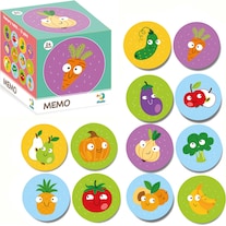 Dodo Small memory fruits and vegetables (German, English, French, Italian)