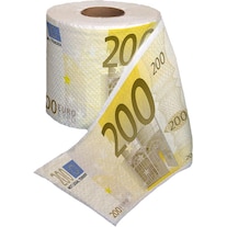 Novelty Toilet paper 200 Euro (1 x)