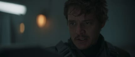 Din Djarin zonder helm in «The Mandalorian» - geen alledaags beeld.