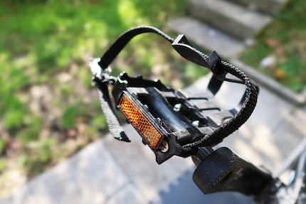 Mit diesen Flatpedals ist kein Schönheitspreis zu gewinnen.