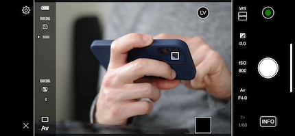 Remote control via the app.