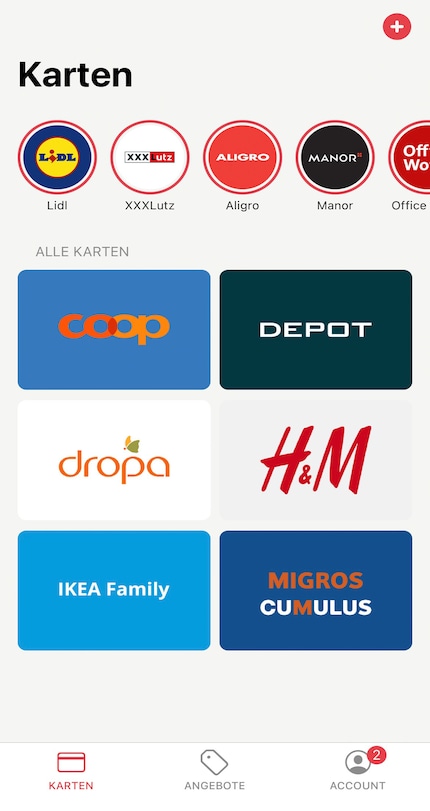 Ich habe keine Kundenkarten mehr im Portemonnaie, sie sind alle digitalisiert auf «Stocard» hinterlegt.