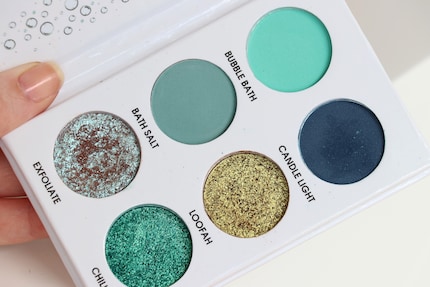 Die «Bubble Time» Palette von Eunique Beauty. Das kleine Unternehmen aus England wird von zwei Schwestern geführt.