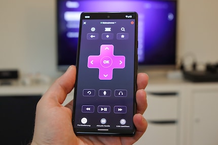 Virtual Remote Control on a smartphone.