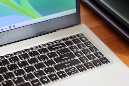 Number pads aren’t standard on notebooks.