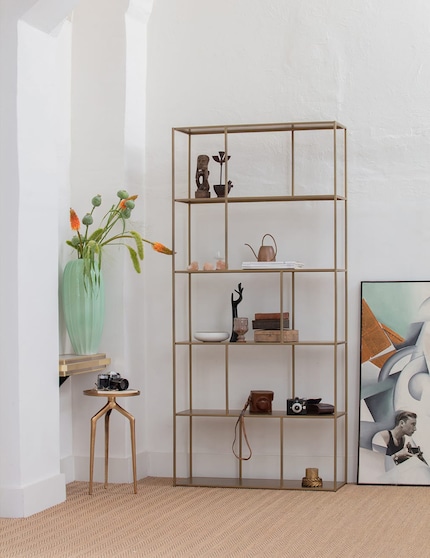 Dimensionen: 90 x 30 x 196 cm | Material: Stahl | Bild: BePureHome