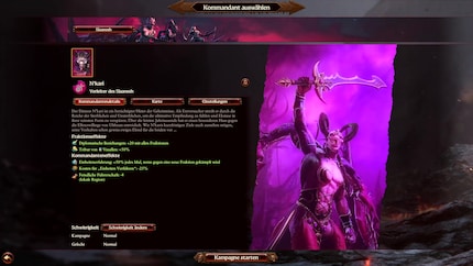Dämon N'Kari gehört zu den Untergebenen von Slaanesh, einem der vier Chaosgötter von «Total War: Warhammer 3.»