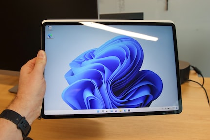 Als Tablet zu schwer.