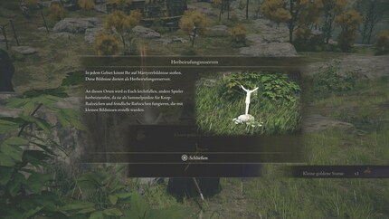Herbeirufungsreserven solltet ihr aktivieren, falls ihr mittels goldener Statue eure Hilfe anbieten wollt. - Quelle: pcgames.de