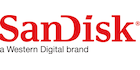 Logo van het merk SanDisk