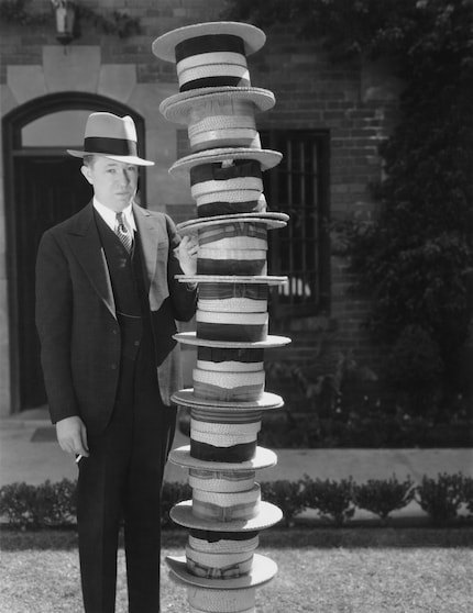 This is what boater hats look like.