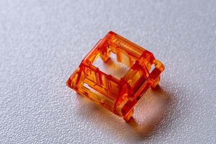 Der obere Gehäuseteil eines Tangerine Switches auf einen Blick.