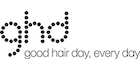 Logo of the ghd brand