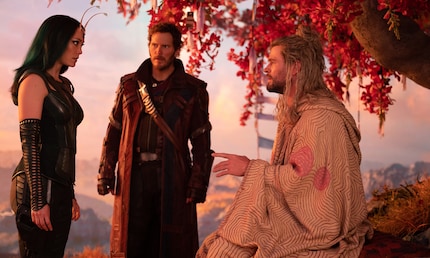 Thor zieht anfangs mit den Guardians of the Galaxy in die Schlacht.