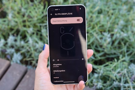 The Glyph display settings.