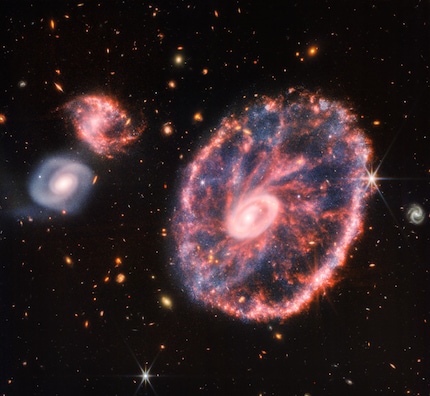 NASA’s image is significantly cleaner and more detailed than mine.