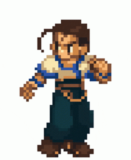 Hauptcharakter Fei als animiertes Gif.