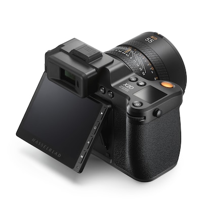 The X2D has a foldable rear display and now also a top display.