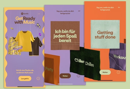 Chillen, Workout, dieses, jenes. Welche Aktion darf es denn sein?
