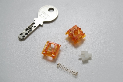 Die linearen Switches entsprechen meinem gewünschten Tippgefühl.