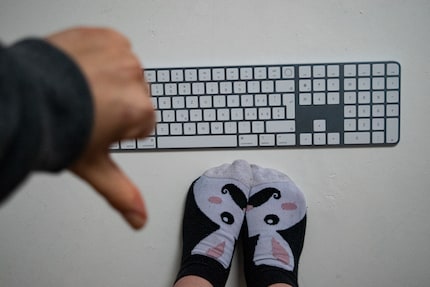 Die Mac-Tastatur macht mich unglücklich: Sie quietscht.