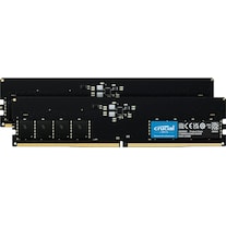 Crucial RAM Crucial D5 5200 32GB C42 K2 (2 x 16GB, 5200 MHz, DDR5 RAM, U-DIMM)