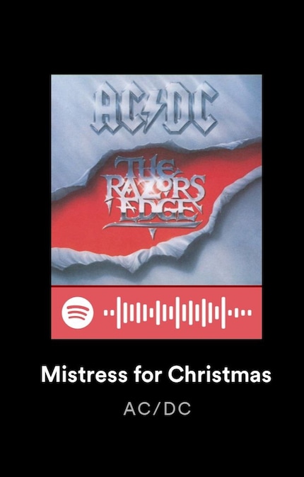 Auf Spotify kannst du dir von deinem Lieblingssong einen speziellen «Barcode» anzeigen lassen, der sich scannen lässt.