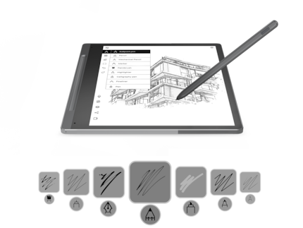 You can adjust the pen according to your needs.