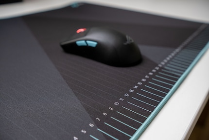 The ruler on the Hone Ace Aim Lab Edition is supposed to help you improve your aiming skills.