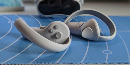 De controllers liggen lekker in de hand.