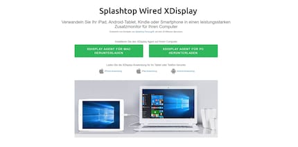 Splashtop Wired XDisplay is ook gratis.