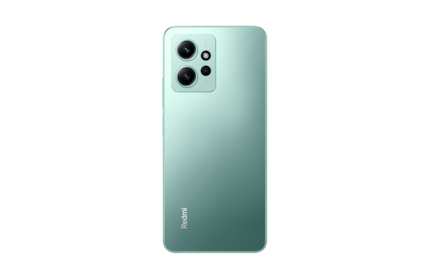 De Redmi Note 12 zonder Pro in de naam is ook verkrijgbaar in het groen