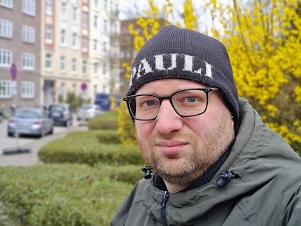 Die Hauptkamera zeichnet im Porträtmodus das Gesicht nicht weich.