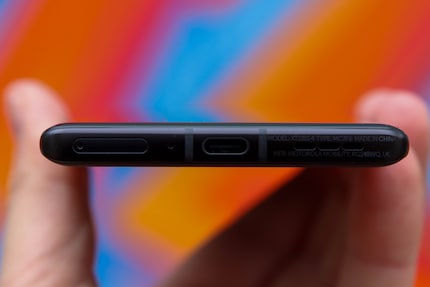 USB-C-Anschluss.