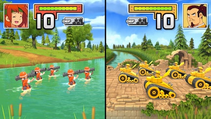 The graphics in «Advance Wars 1+2: Re-Boot Camp» have been completely redeveloped.