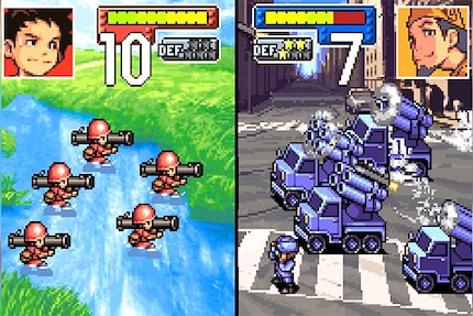 I love the original «Advance Wars» on the Gameboy Advance.