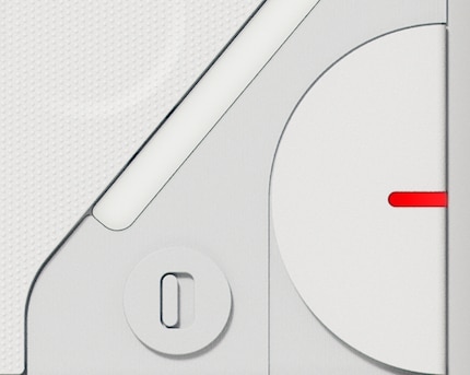 De eerste officiële afbeelding van de Nothing Phone (2) laat alleen details van dichtbij zien.