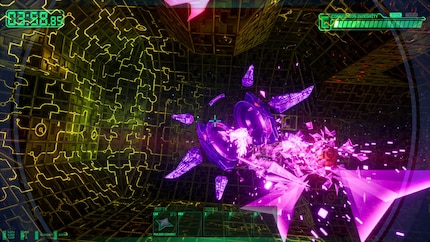 Shooting around in cyberspace to hack the system. How else?
