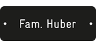 Logo van het merk Fam. Huber