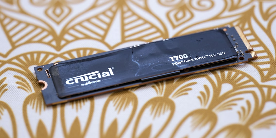 Die Crucial T700 Pro SSD ist verdammt schnell und teuer