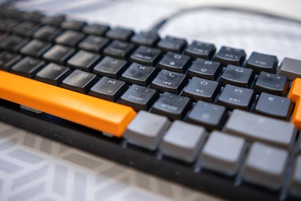 The greasy fingerprints on the keycaps make me nauseous. And no, I didn’t just finish eating crisps.