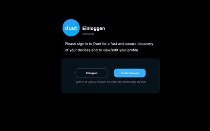 Je hebt een gebruikersaccount nodig om de software te gebruiken.