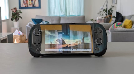 Although the display is sharp and high-contrast, it’s also very reflective.