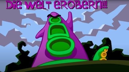 Pur-Pur-Tentakel hat nun Arme und will die Welt erobern.