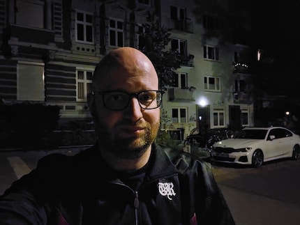 Ultra-groothoekcamera, nachtmodus.
