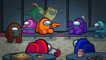 In Among Us, you must eliminate the remaining crew members as the Imposter or track down the traitor as the crew.