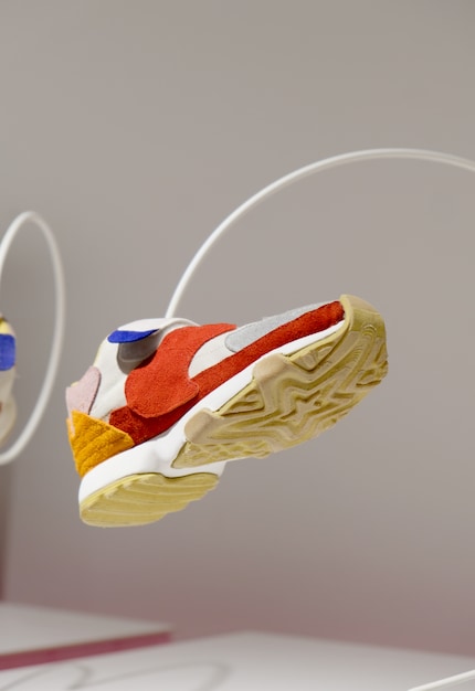 Collaboration with children inspired the star on the sole.