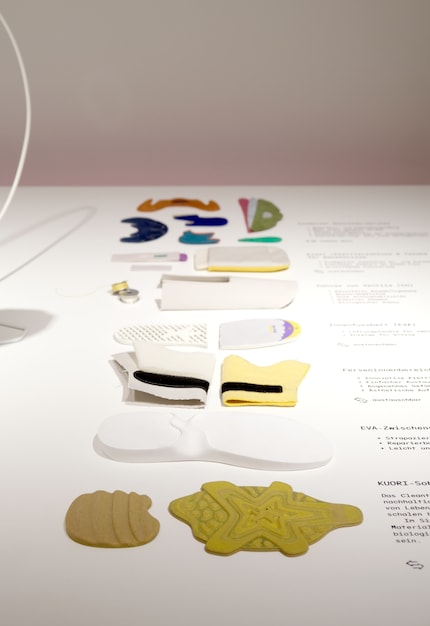 The children’s shoes are 100-per-cent Swiss-made – and the manufacturing process is no secret. 
