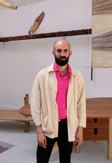 Samer Selbak setzt sich mit der Luffapflanze auseinander, die schon vor Jahrhunderten im Orient verwendet wurde.